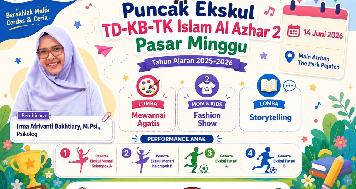 Puncak Ekskul TD-KB-TK AL Azhar 2 Pasar Minggu