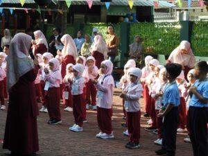 Kegiatan Doa Pagi Bersama Murid 