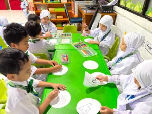 Kegiatan Menggambar & Mewarnai TKIA 2 Pasar Minggu