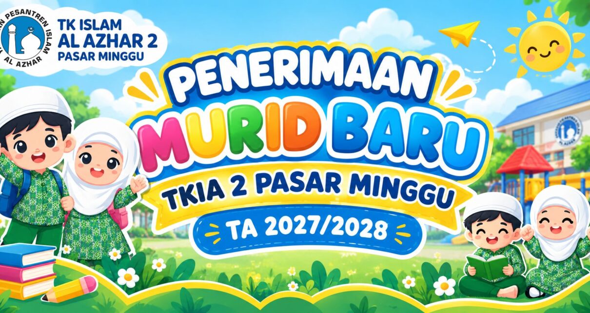 PMB TK Islam Al Azhar 2 Pasar Minggu TA 2027/2028